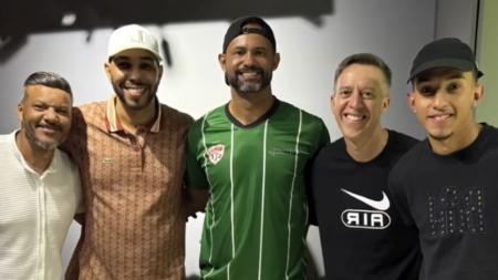 Bruno após acerto com o Menezes, de Ribeirão das Neves