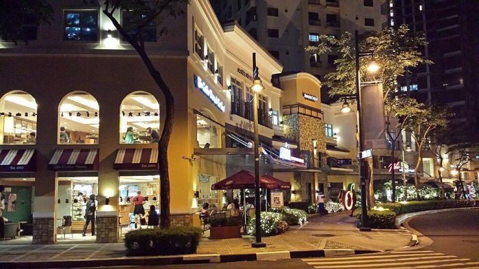 Burgos Circle em Bonifacio Global City, Metro Manila