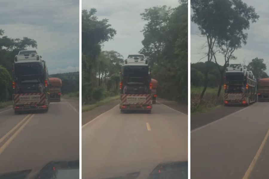 Vídeo: caminhoneiro embriagado é preso na BR-153 após dirigir mais de 24h sem parar