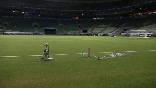 Gramado do Allianz Parque é testado por laboratório autorizado pela Fifa
