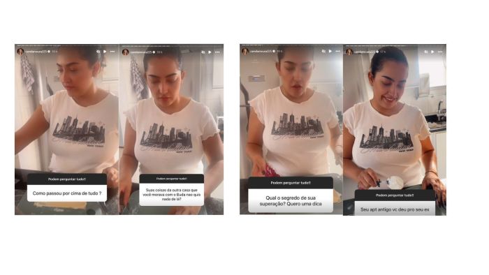 Camila Moura conta como superou Lucas Buda e detalha divisão de bens após divórcio.