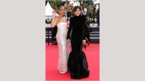 Camila pitanga e Barbara Paes no Cannes