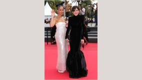 Camila pitanga e Barbara Paes no Cannes