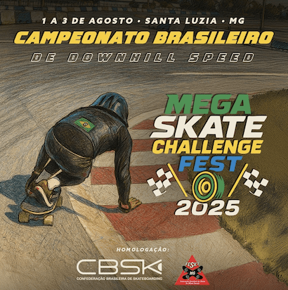 Campeonato Brasileiro de Downhill Speed reúne atletas e promete movimentar Santa Luzia