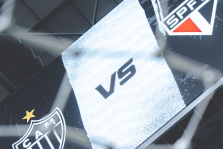Telão da Arena MRV em Atlético 1 x 0 São Paulo, pelo Brasileirão 2026
