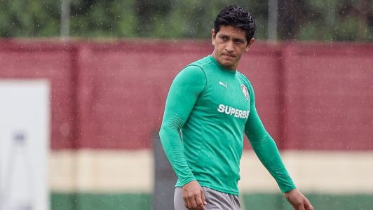 Cano nos treinamentos do Fluminense