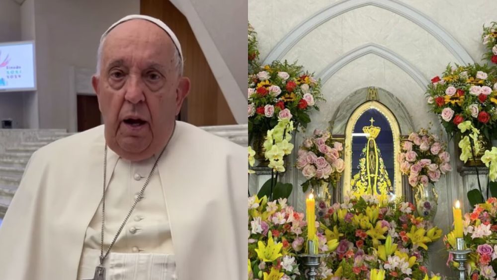 Papa Francisco manda mensagem para o Brasil no Dia de Nossa Senhora Aparecida; confira