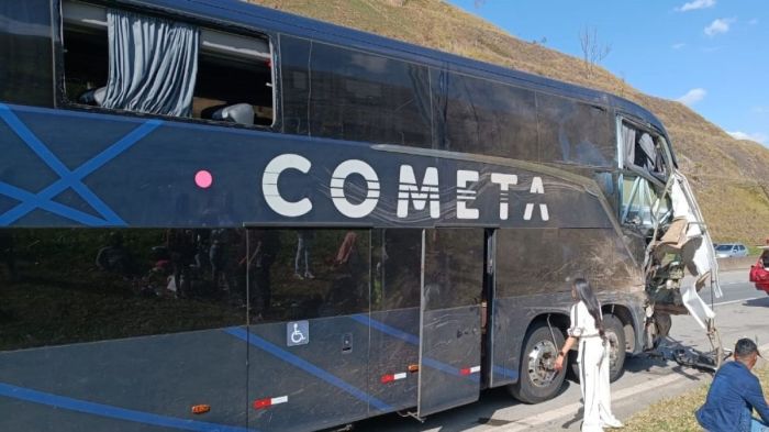 Acidente na BR-040 em Juiz de Fora