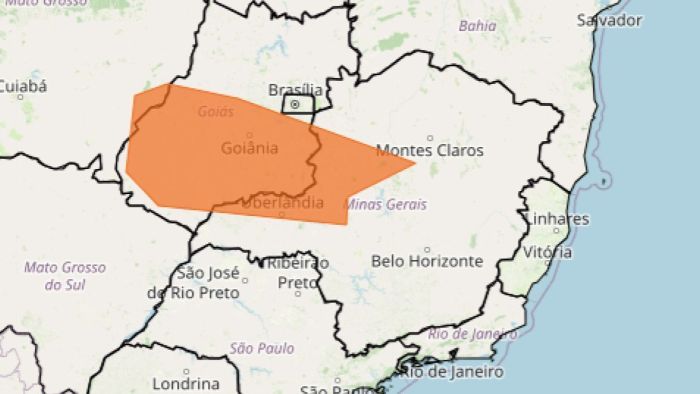 Alerta laranja: tempestade e granizo ameaçam 53 cidades de MG; veja lista