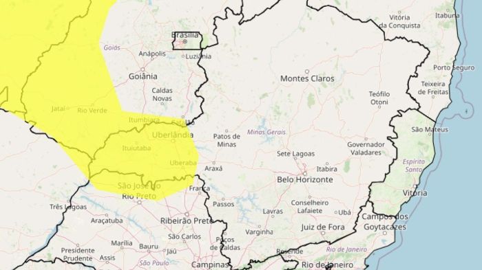 Chuvas intensas em MG: veja lista das 43 cidades sob alerta nesta sexta (13)