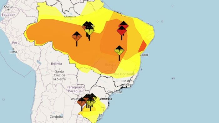 Brasil tem 'combo' de alertas de chuva nos próximos dias; veja locais afetados
