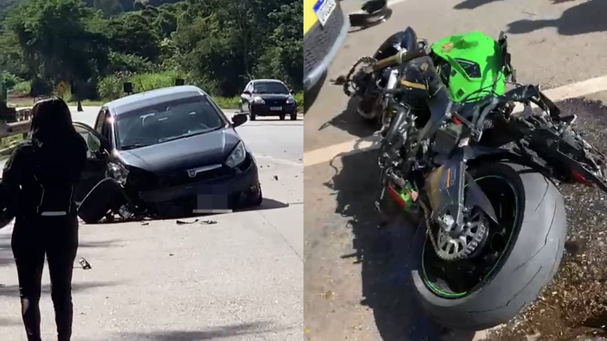 Motociclista morre após bater na traseira de carro na BR-262, em Florestal, na Grande BH