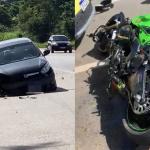 Motociclista morre após bater na traseira de carro na BR-262, em Florestal, na Grande BH
