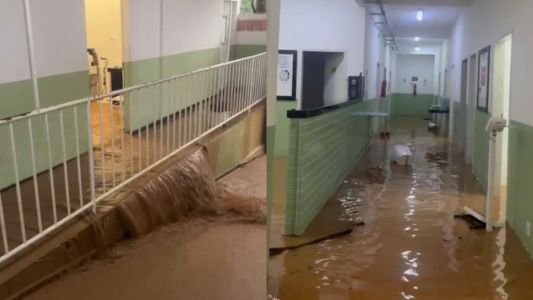 Tempestade inunda UBS em Sabará, causa perda de medicamentos e estraga equipamentos