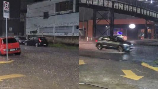 Alerta severo em BH: veja imagens da tempestade que atinge a cidade nesta sexta (13)