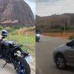 Vídeo: motociclista morre em acidente impressionante na MGC-217, no interior de Minas