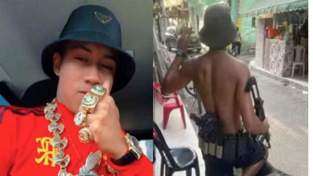 'Filhote do Gabigol': traficante é preso em restaurante no RJ após postar foto armado