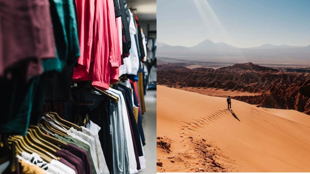 A moda e o deserto do Atacama