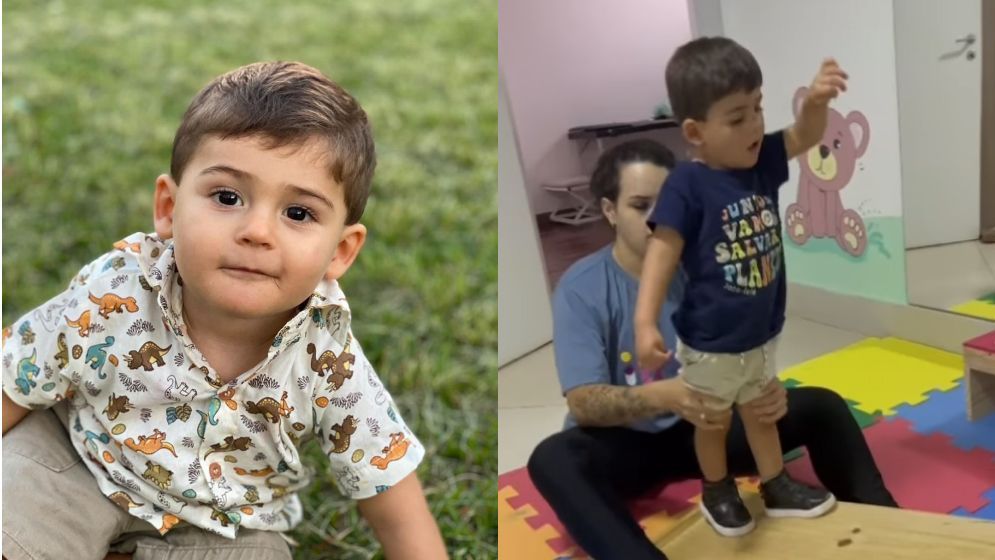 Família de MG cria campanha para filho diagnosticado com doença inédita no Brasil