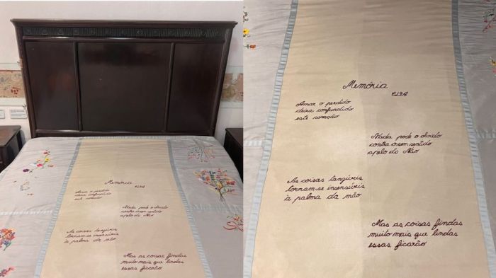 Cama dos pais de Drummond