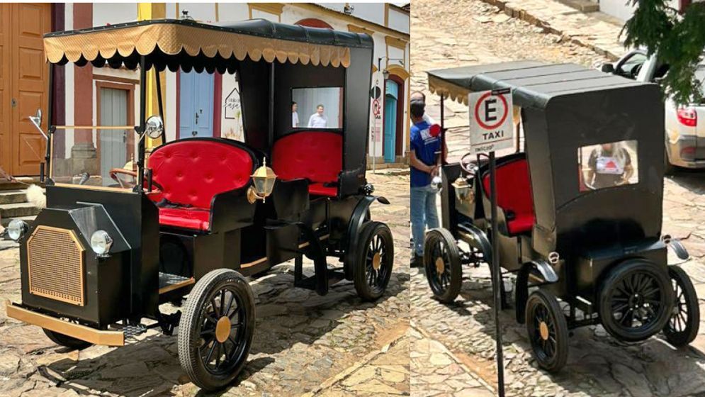 Tiradentes começa a substituir veículos de tração animal por charretes elétricas
