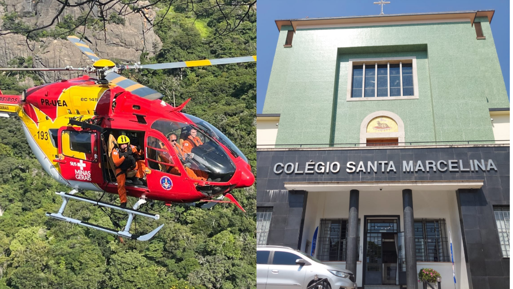 Velório das vítimas da queda do helicóptero dos bombeiros será em escola na Pampulha, em BH