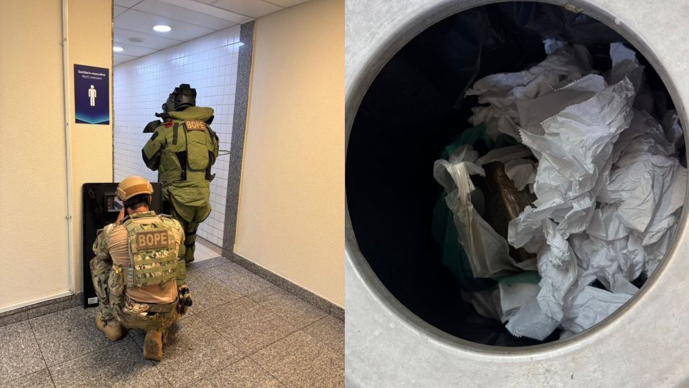 Ameaça de bomba no aeroporto de Goiânia era caixa de sapato com agrotóxicos