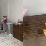 Criminosos comem bolos e furtam itens em invasão a confeitaria no Buritis, em BH