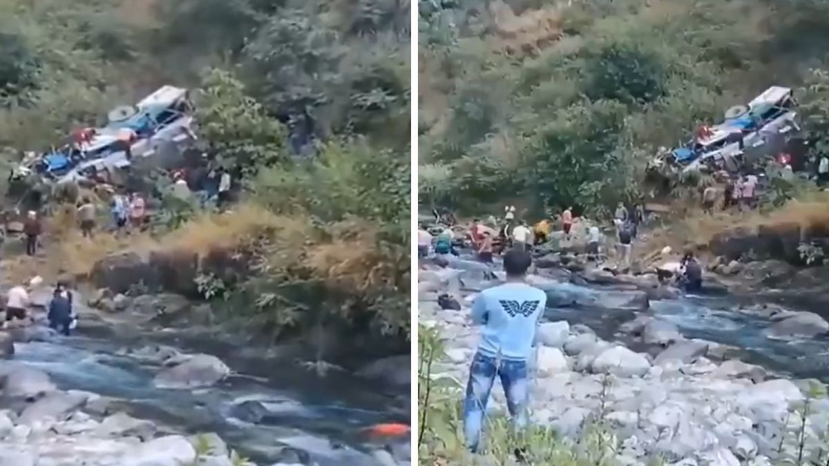 Ônibus cai de barranco e deixa ao menos 36 mortos na Índia; vídeo