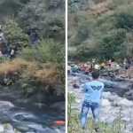 Ônibus cai de barranco e deixa ao menos 36 mortos na Índia; vídeo