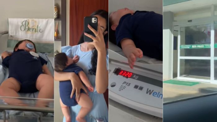 Bebê reborn no hospital