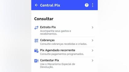 Botão de contestação do Pix no Banco do Brasil