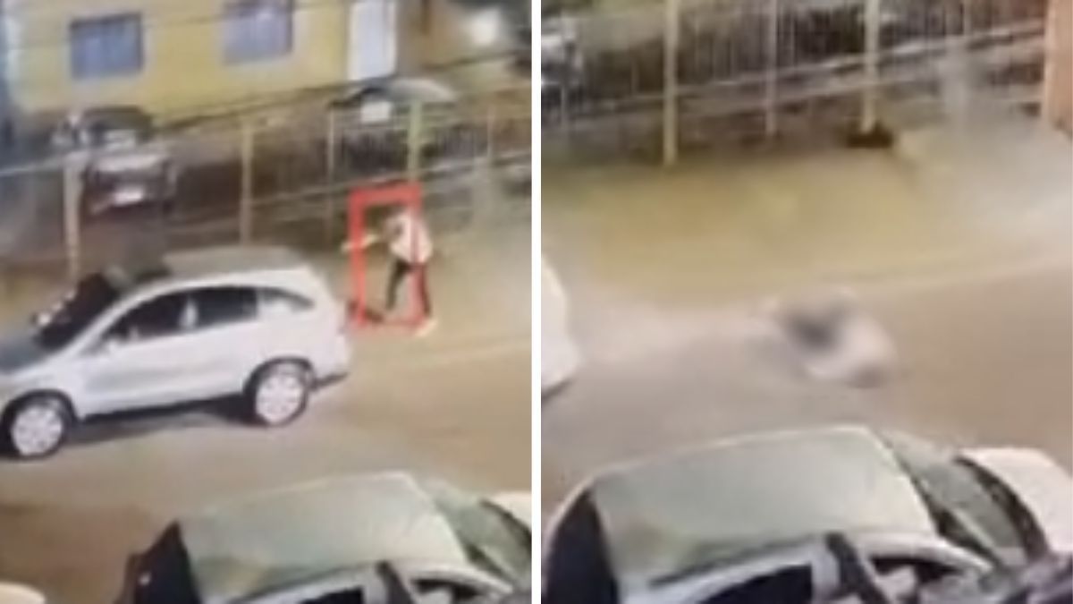 Vídeo flagra troca de tiros próximo à boate em BH que deixou policial morto
