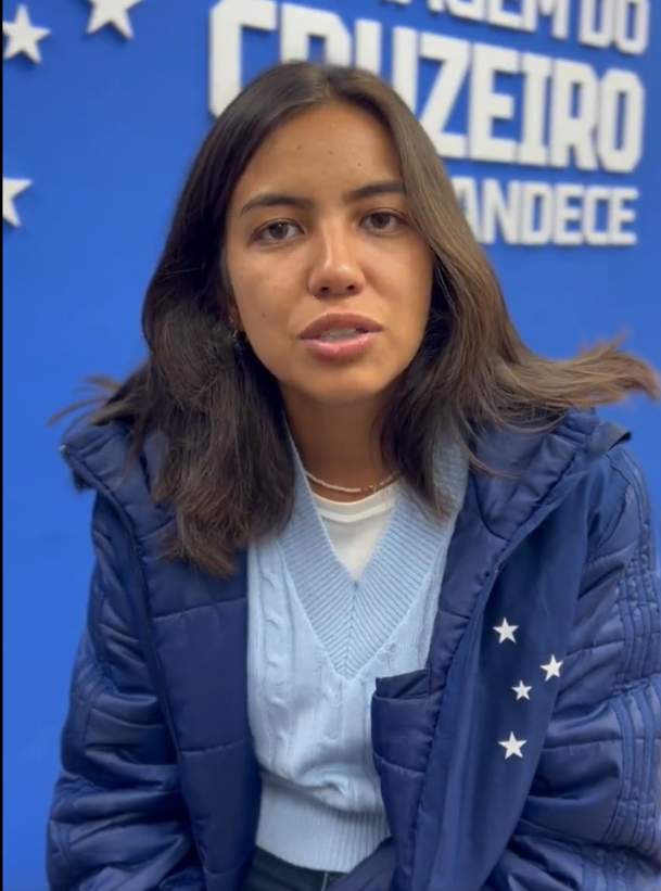 Kin Saito é diretora de futebol feminino do Cruzeiro desde 2022