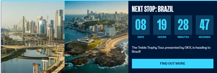 City visitará São Paulo e Salvador