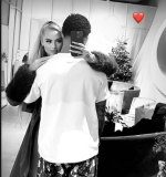 Douglas Luiz e Alisha Lehmann