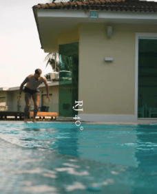 Karoline se hospeda em mansão de luxo de Léo Pereira