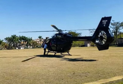 Helicóptero de Neymar, avaliado em R$ 50 milhões