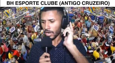 Influenciador Colé, Markin! fez vídeo muito divertido sobre a compra do Cruzeiro