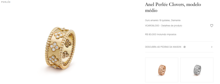 Modelo das alianças usadas por Éder Militão e sua namorada, Tainá Castro