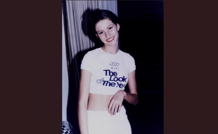 Gisele quando disputou o The Look of The Year: longe do charme e da beleza que a projetou para o mundo