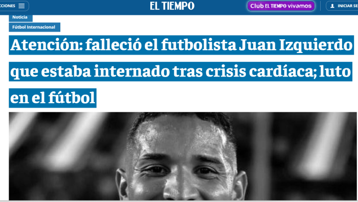 El Tiempo, da Colômbia