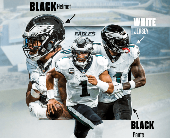 Philadelphia Eagles divulgou novo uniforme para jogo na Neo Química Arena