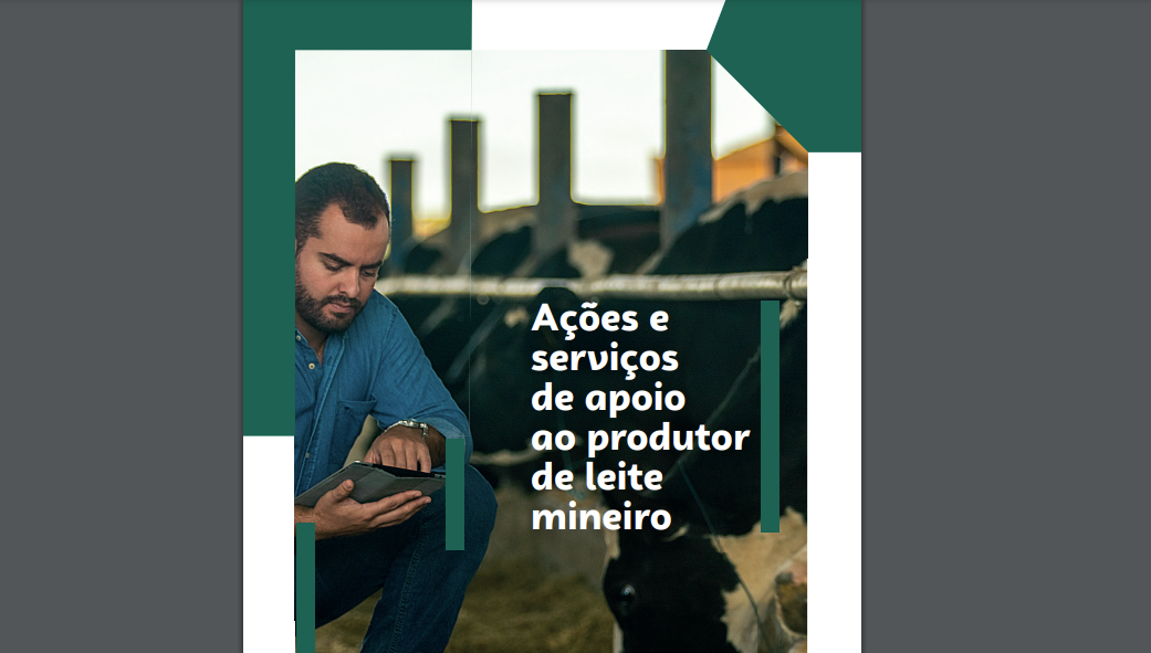 Produtores de leite ganham guia com serviços que podem ajudá-lo a crescer; entenda