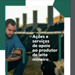 Produtores de leite ganham guia com serviços que podem ajudá-lo a crescer; entenda