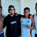 Gabriel Medina assiste a jogo do Real Madrid e denuncia racismo na torcida