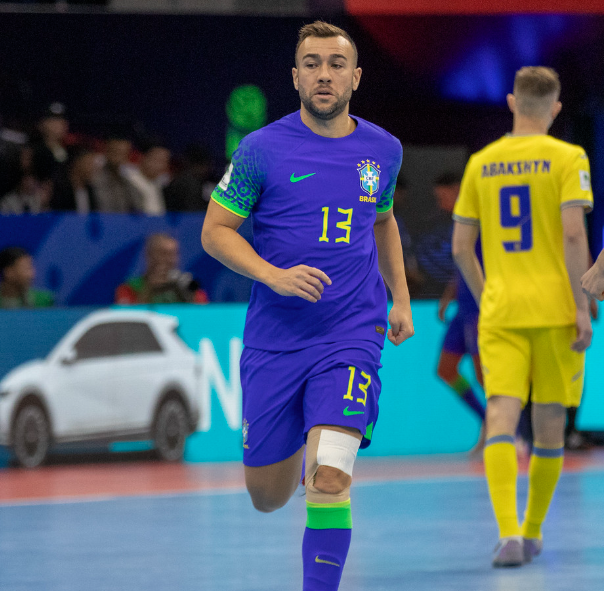 Pivô da Seleção, Rafa Santos faz análise da final contra a Argentina na Copa do Mundo de Futsal