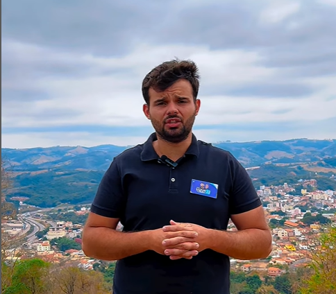 Luan, prefeito eleito de Itaguara, foi secretário de obras do município