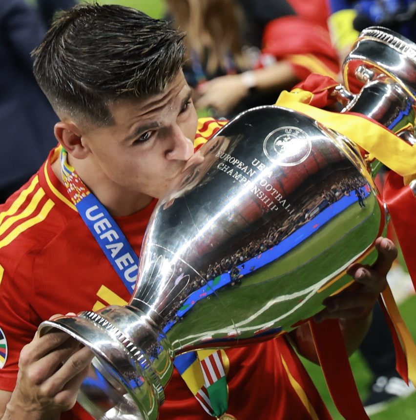 Capitão da Espanha no título da Euro, Morata revela luta contra depressão
