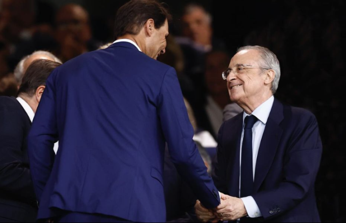 Real Madrid manda mensagem de agradecimento para Nadal